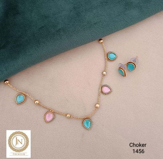 Elegant Teardrop Necklace Set Code:SN01