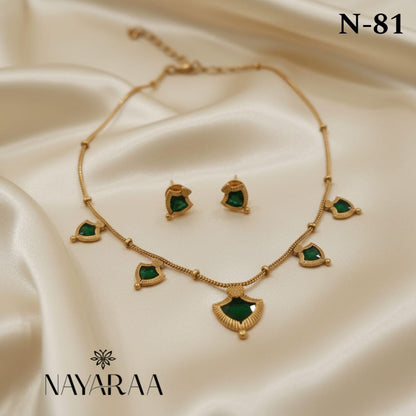 Elegant Premium Paisly Necklace set -N81