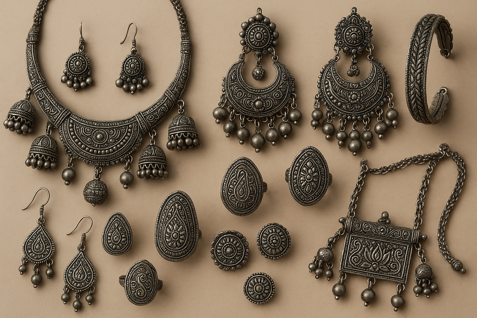oxidized jewellery